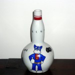 バヤリースの陶器製 のらくろ花瓶